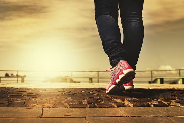 Person walking